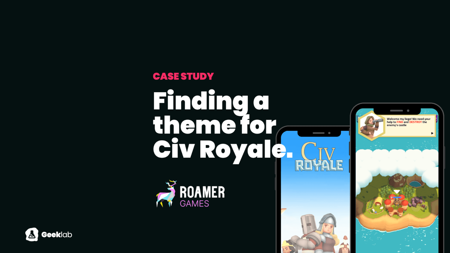 Case study: How Roamer Games found a theme for Civ Royale - Geeklab